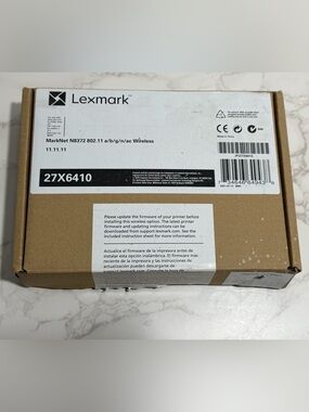 Lexmark MarkNet N8372 802.11 a/b/g/n/ac Wireless Product No. 27X6410